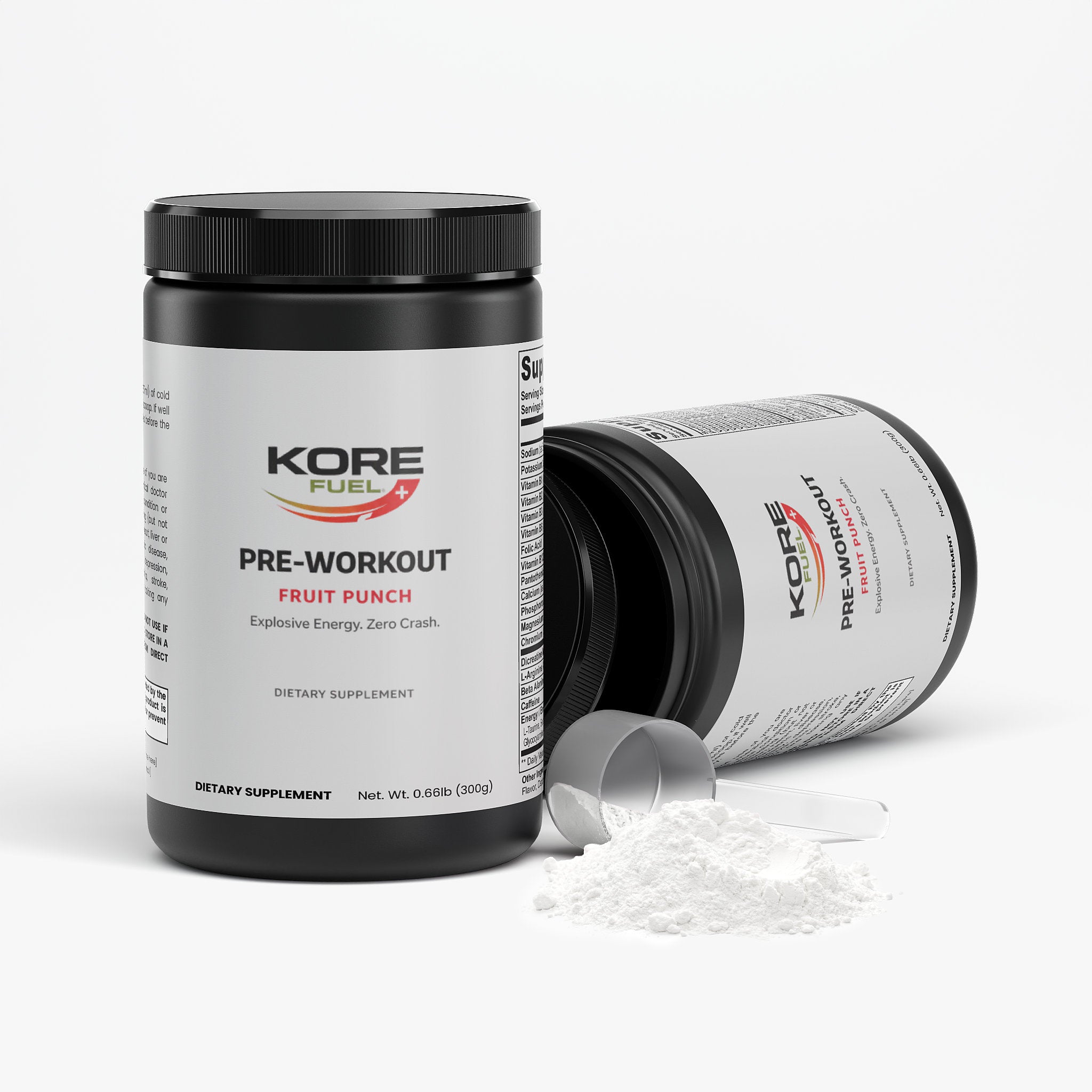 Nitric Shock Pre-Workout Powder (Fruit Punch)